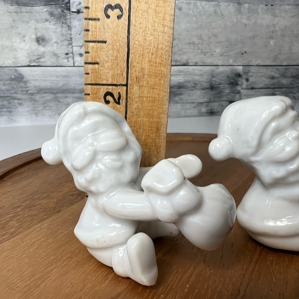 Vintage Lenox Santa candle huggers - Picture 8 of 9
